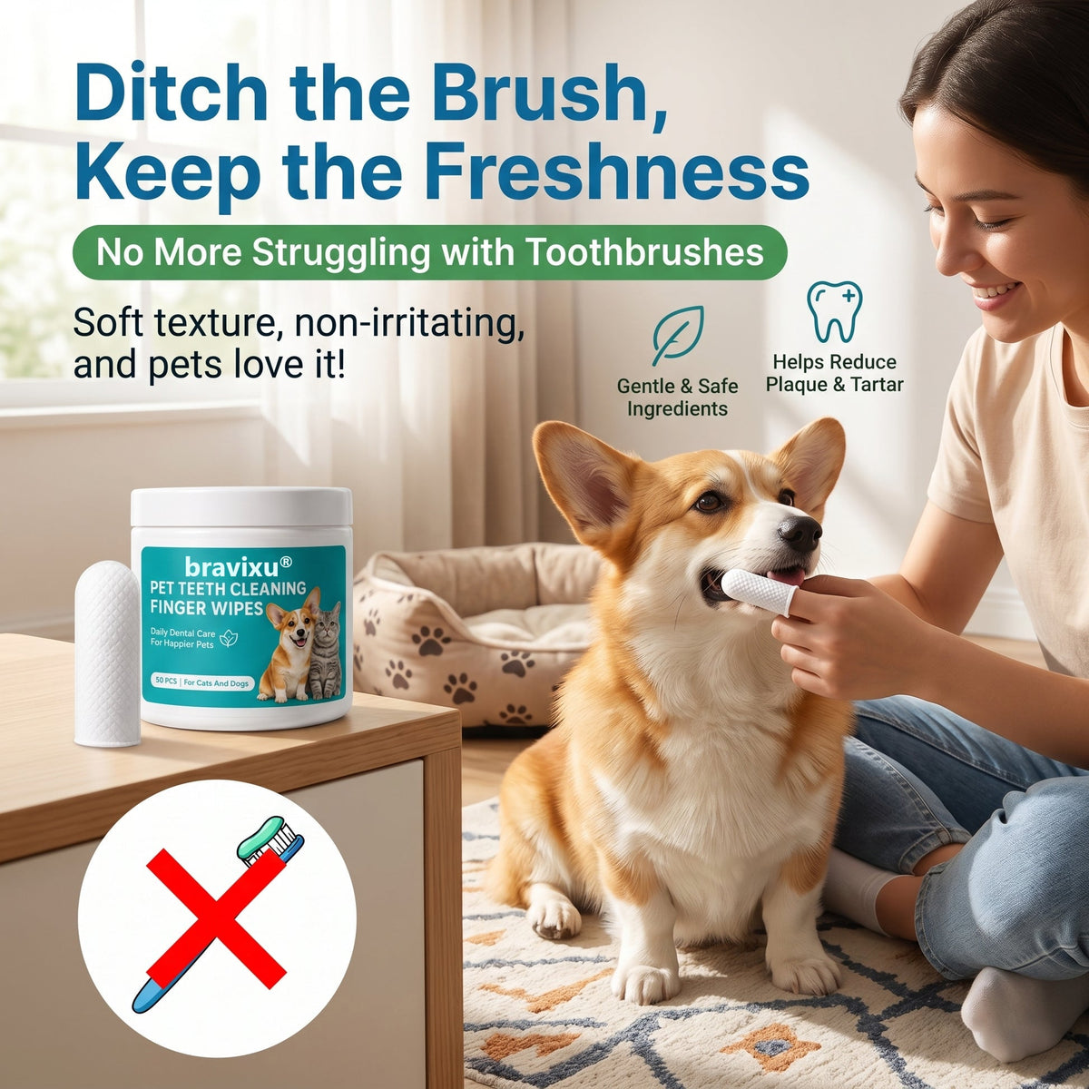 Teeth Cleaning Wipes