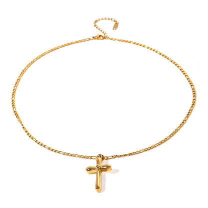 Stainless Steel Cross Necklace