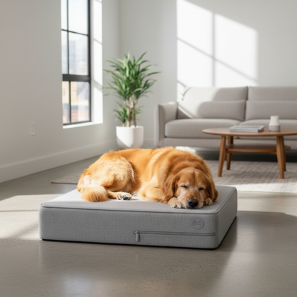 金毛犬熟睡场景