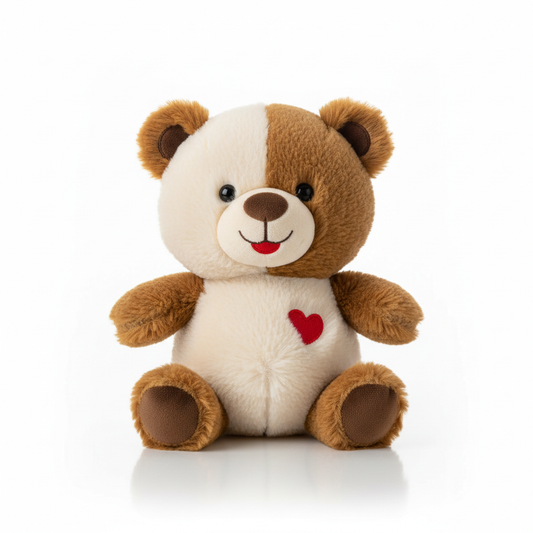 Plush Dog Toy - Brown Bear